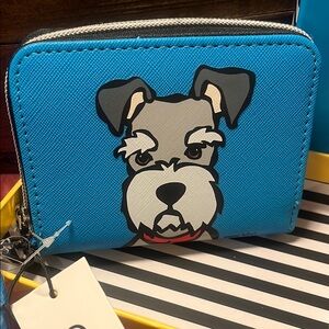 Marc Tetro Schnauzer Wallet NWT in gift box